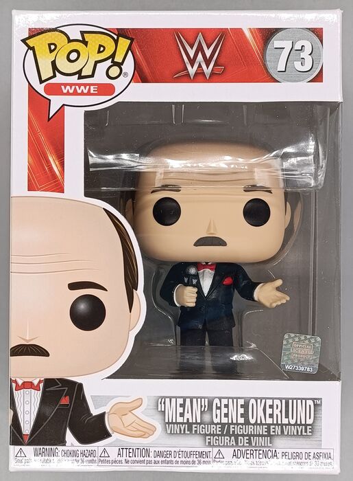 #73 Mean Gene Okerlund - WWE - Box Damaged Funko POP