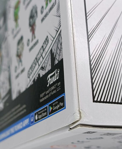 #35 Shredder B&W Chase - Teenage Mutant Ninja Turtles Box Damaged Funko POP