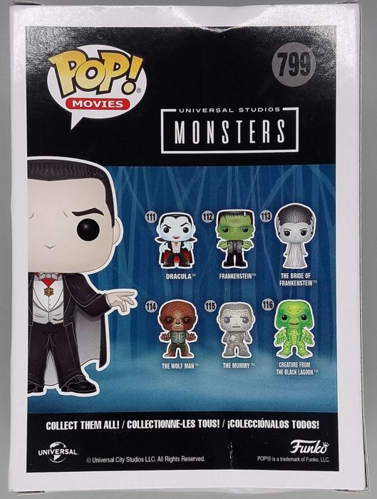 #799 Dracula (w/ Candle) - Universal Monsters - Box Damaged Funko POP