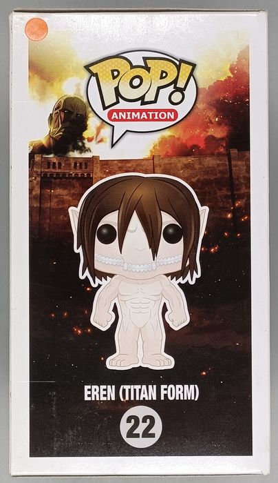 22 Eren (Titan Form) - Attack on Titan Funko POP - Box Damaged