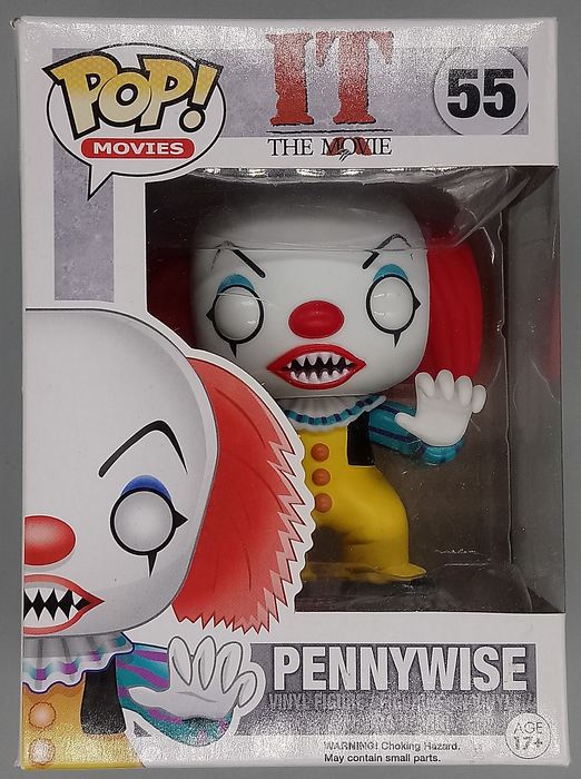 #55 Pennywise - Horror - IT The Movie - Box Damaged Funko POP