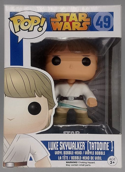#49 Luke Skywalker (Tatooine) - Star Wars - Box Damaged Funko POP