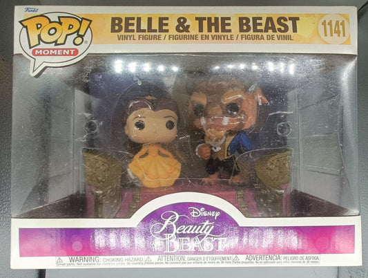1141 Belle & The Beast Movie Moment - Disney Beauty & the Beast Funko POP - Box Damaged