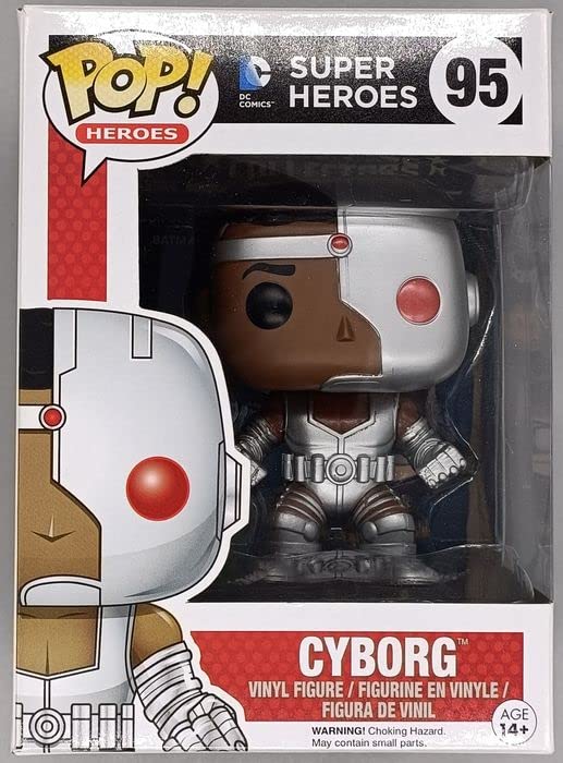 95 Cyborg - DC Super Heroes - Funko POP - Box Damaged