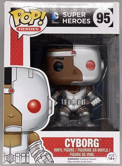 95 Cyborg - DC Super Heroes - Funko POP - Box Damaged