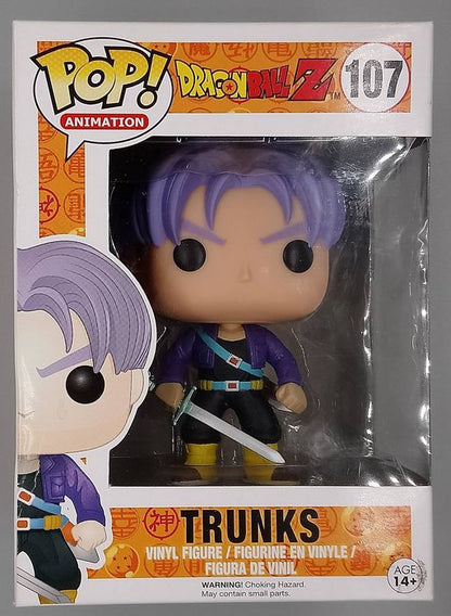 #107 Trunks - Dragon Ball Z - Box Damaged Funko POP