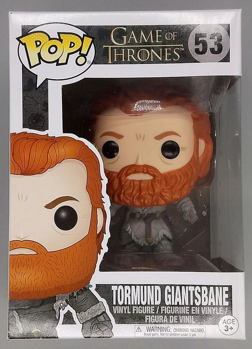 53 Tormund Giantsbane - Game of Thrones - Box Damaged Funko POP