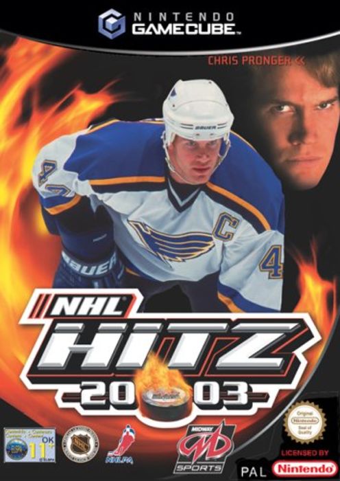 NHL HITZ 2003 for Nintendo GameCube - [No Manual]