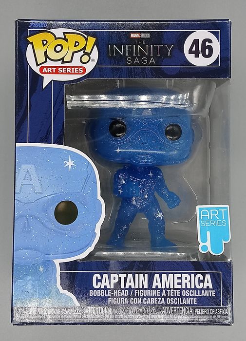 #46 Captain America - Art Series - Infinity Saga Funko POP