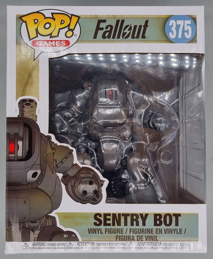 375 Sentry Bot - 6 Inch - Fallout - Funko POP - Box Damaged