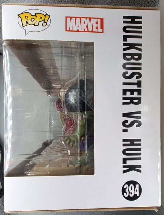 #394 Hulkbuster vs. Hulk - Movie Moment - Marvel - 2018 Con Funko POP