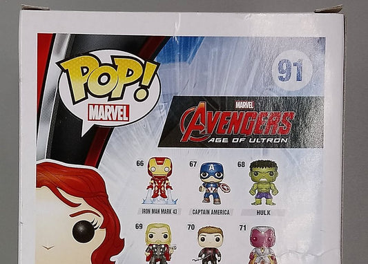#91 Black Widow - Marvel Avengers: Age of Ultron Box Damaged Funko POP