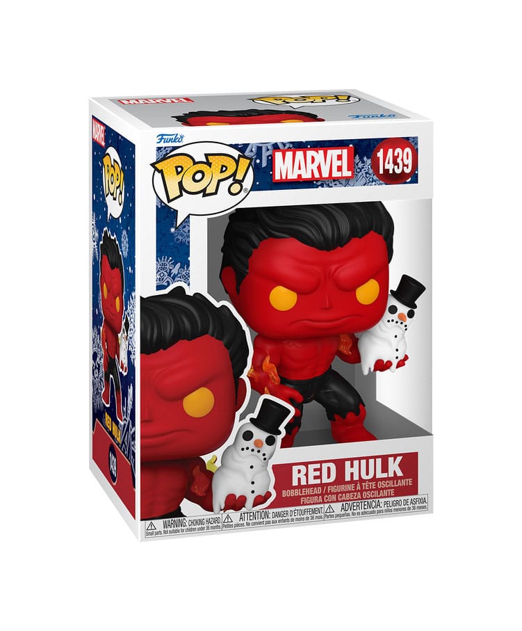 1439 Red Hulk (Holiday) - Marvel - New Funko POP