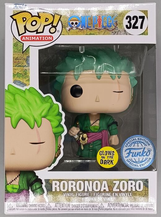 #327 Roronoa Zoro Glow - One Piece Funko POP
