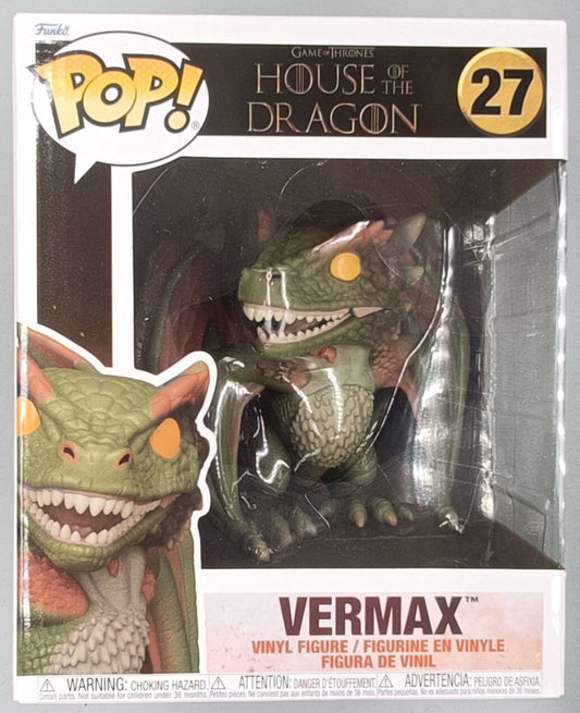 27 Vermax - 6 Inch - House of the Dragon Funko POP - Brand New