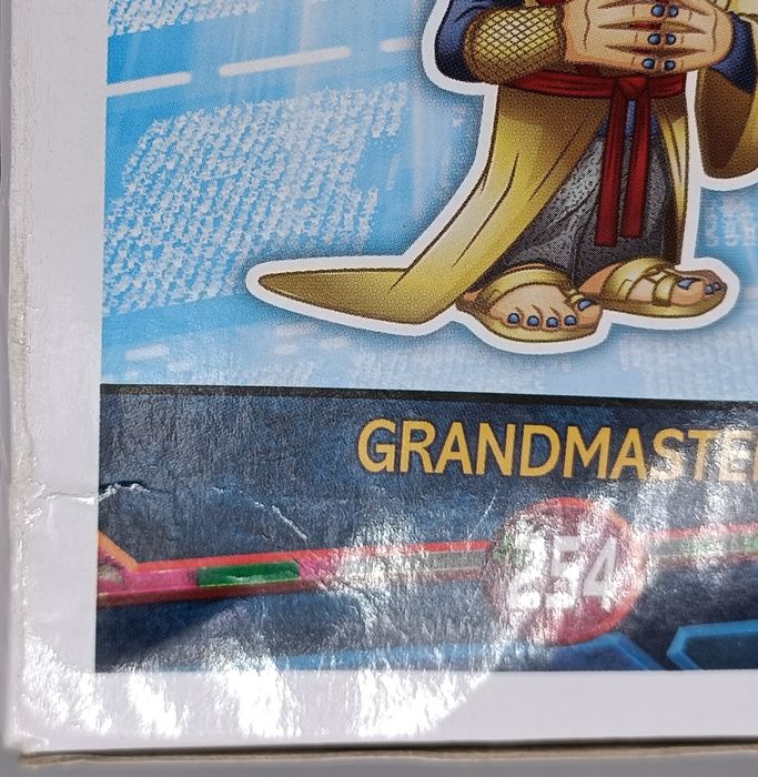 #254 Grandmaster - Marvel Thor Ragnorok 2017 Con Box Damaged Funko POP