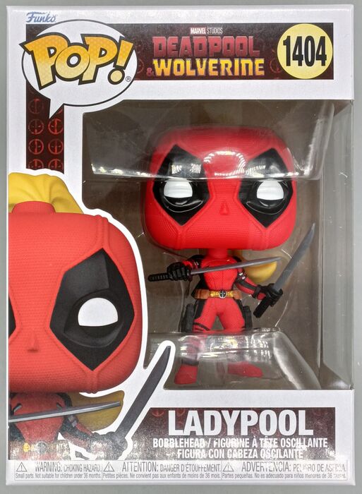 1404 Ladypool - Marvel Deadpool & Wolverine - Brand New Funko POP