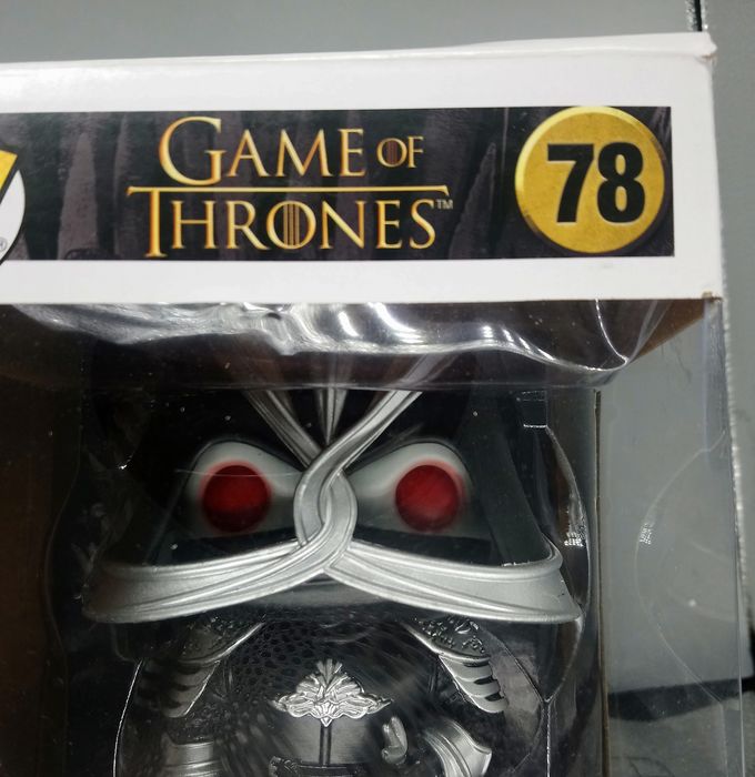 #78 The Mountain (Masked) - 6 Inch - Game of Thrones Box Damaged Funko POP