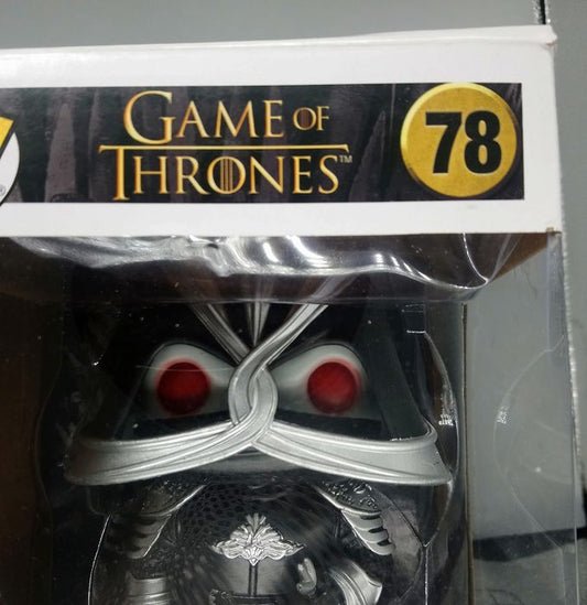 #78 The Mountain (Masked) - 6 Inch - Game of Thrones Box Damaged Funko POP