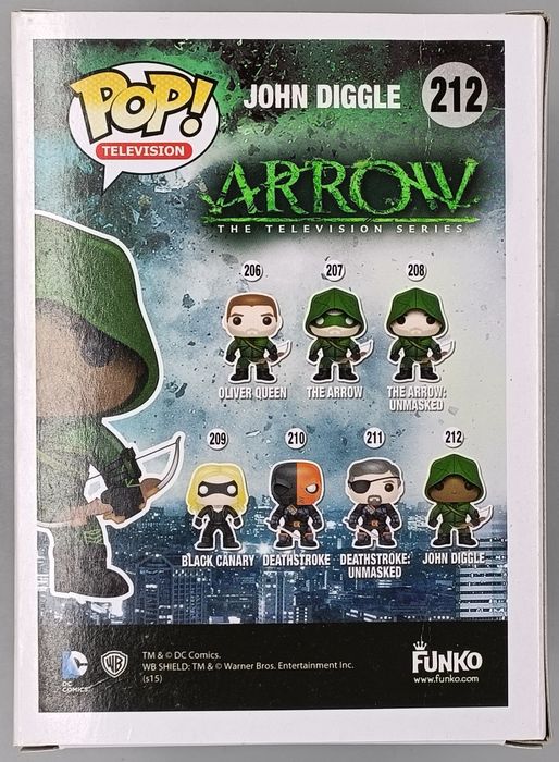 #212 John Diggle - DC Arrow Funko POP