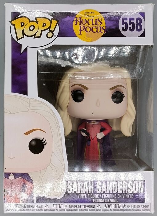 558 Sarah Sanderson (w/ Spider) Disney Hocus Pocus - Box Damaged Funko POP