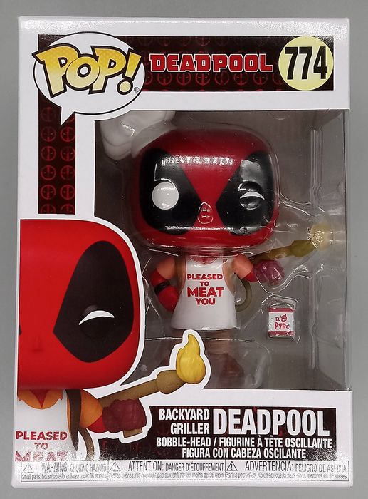 #774 Backyard Griller Deadpool - Marvel Funko POP