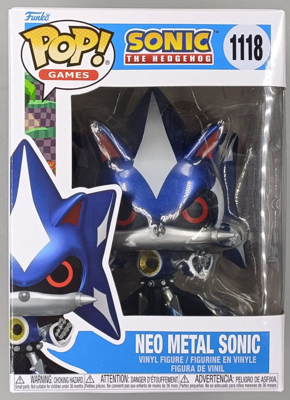 1118 Neo Metal Sonic - Sonic the Hedgehog Funko POP