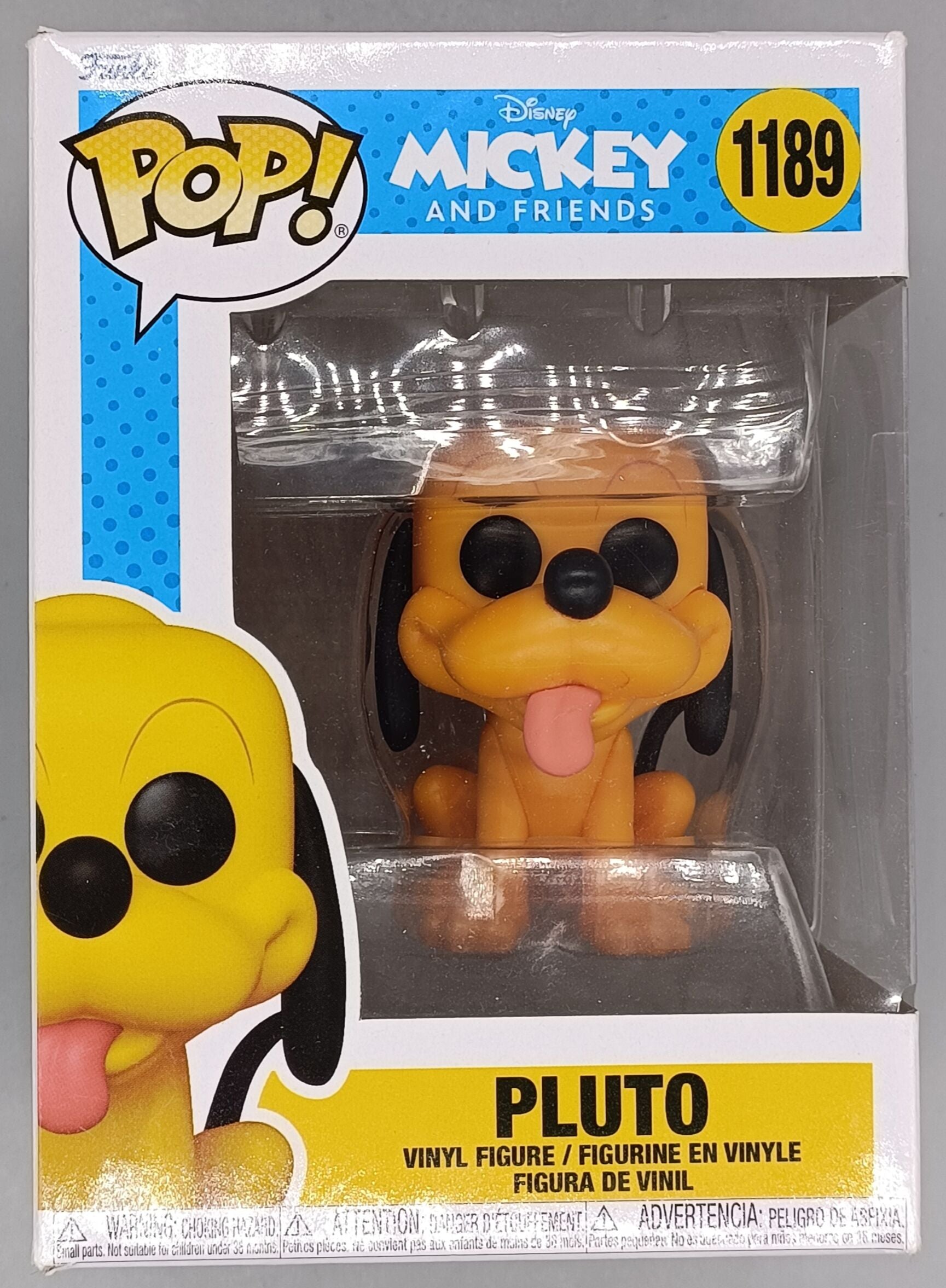 1189 Pluto (Classic) Disney Funko POP - Box Damaged