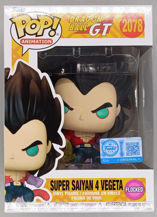2078 Super Saiyan 4 Vegeta (Flocked) - Dragon Ball GT Funko POP