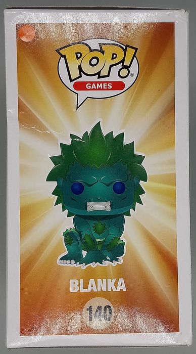 #140 Blanka (Blue/Green) - Street Fighter - Box Damaged Funko POP