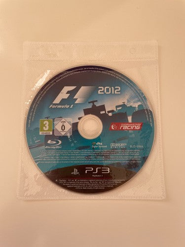 F1 2012: Formula 1 for Playstation 3 (PS3) - [Just Disc]