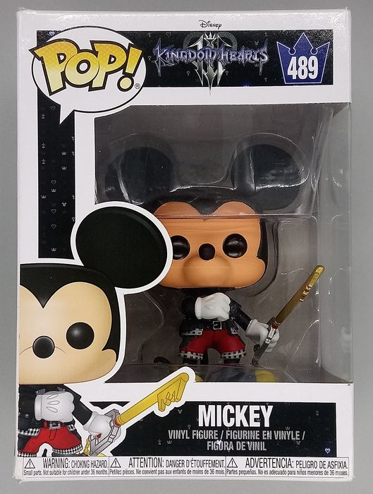 489 Mickey - Disney Kingdom Hearts III - Box Damaged Funko POP