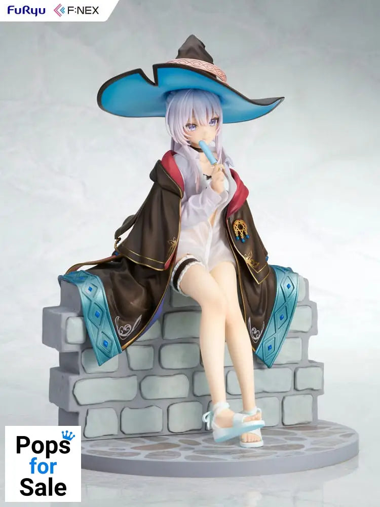 Wandering Witch: The Journey of Elaina F:NEX PVC Statue 1/7 Elaina Summer Vacation Ver. 22 cm