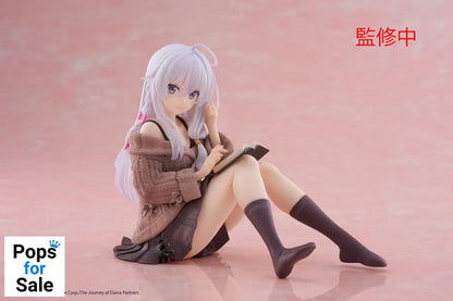 Wandering Witch: The Journey of Elaina PVC Statue Desktop Cute Figure Elaina Casual Clothes Ver. 13 cm