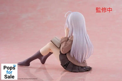 Wandering Witch: The Journey of Elaina PVC Statue Desktop Cute Figure Elaina Casual Clothes Ver. 13 cm