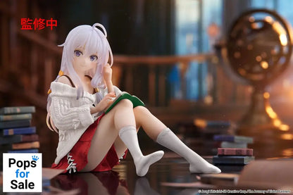Wandering Witch: The Journey of Elaina PVC Statue Desktop Cute Figure Elaina Casual Clothes Ver. Renewal 13 cm Statues