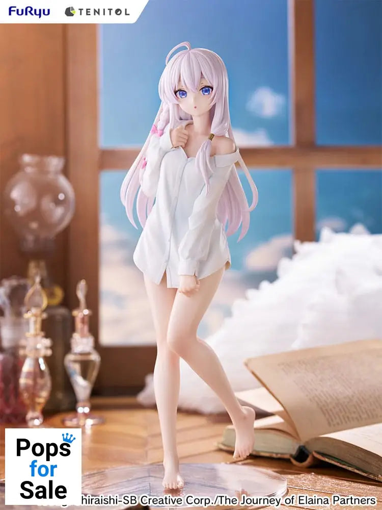 Wandering Witch: The Journey of Elaina Tenitol Tall PVC Statue Elania Shirt Ver. 30 cm
