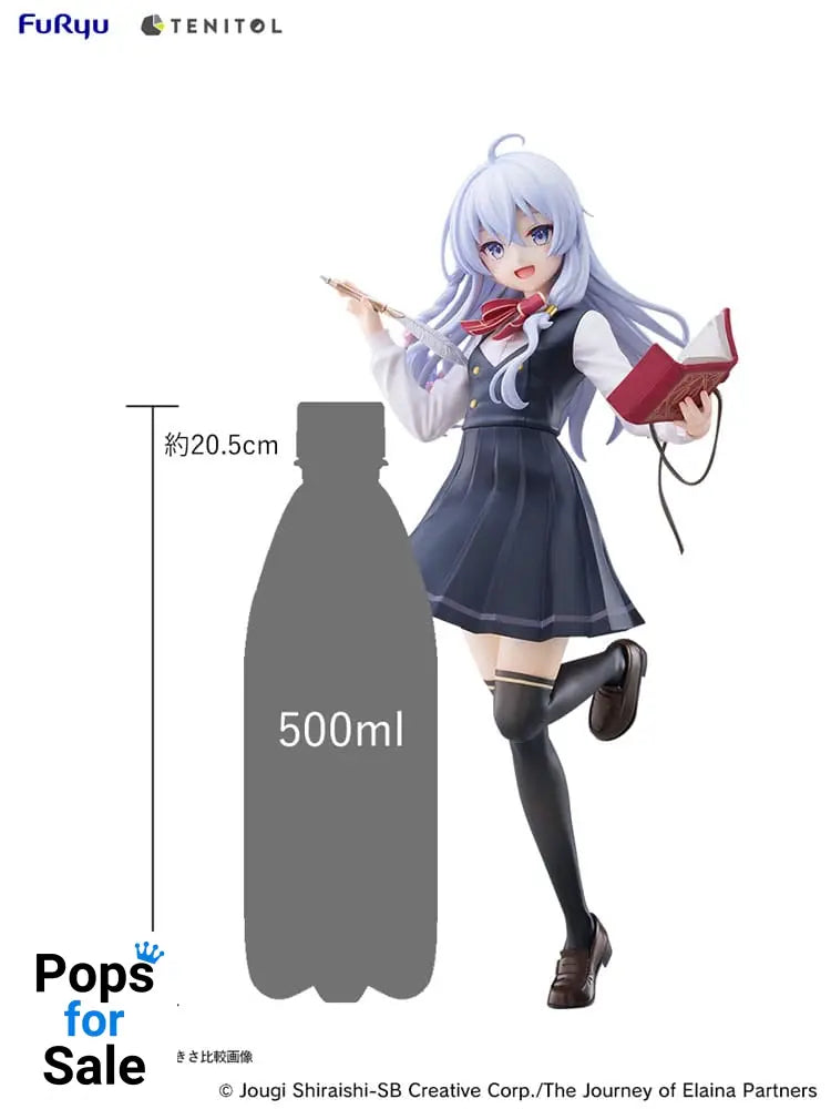 Wandering Witch: The Journey of Elaina Tenitol Tall PVC Statue Elaina School Uniform Ver. 29 cm Statues