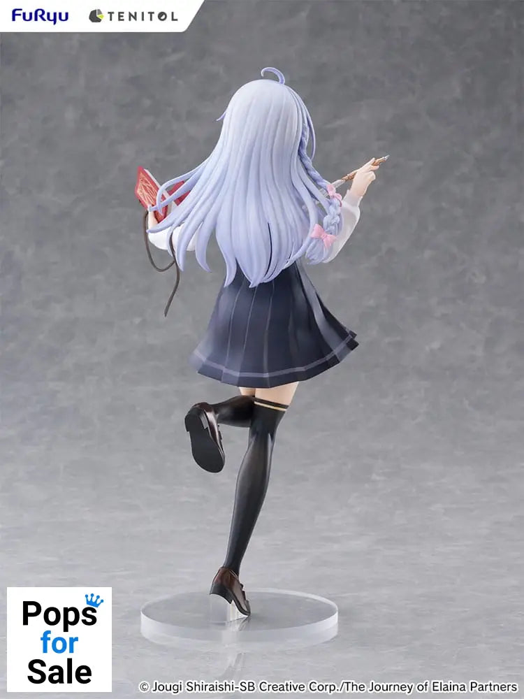 Wandering Witch: The Journey of Elaina Tenitol Tall PVC Statue Elaina School Uniform Ver. 29 cm