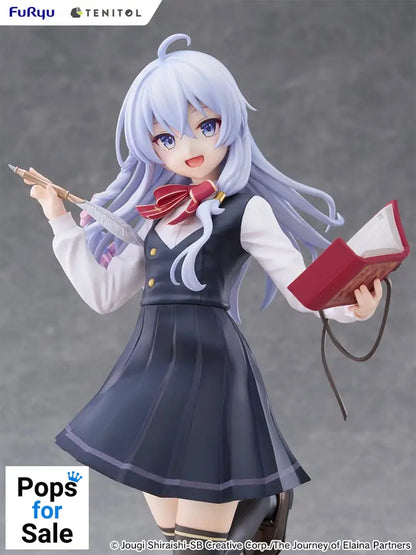 Wandering Witch: The Journey of Elaina Tenitol Tall PVC Statue Elaina School Uniform Ver. 29 cm Statues