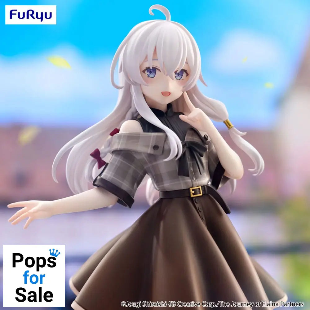 Wandering Witch: The Journey of Elaina Trio-Try-iT PVC Statue Elaina Brown Outfit Ver. 22 cm