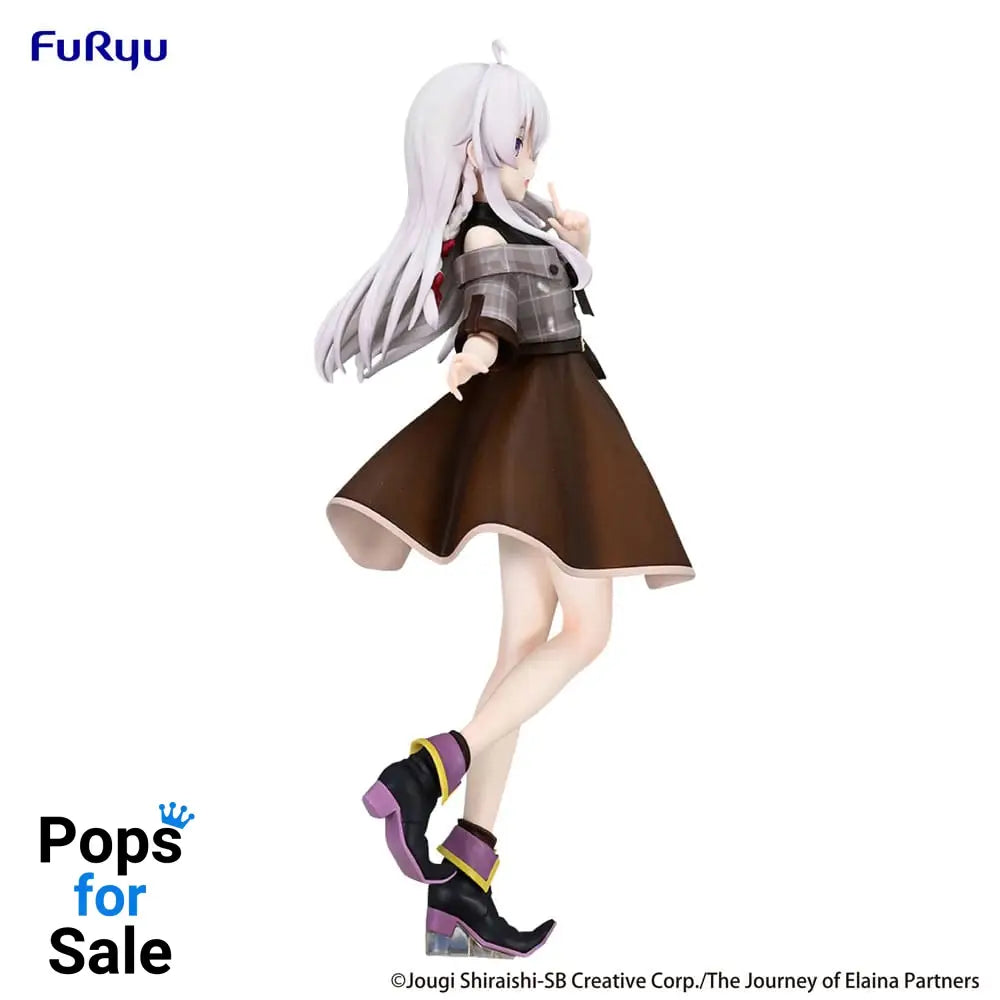 Wandering Witch: The Journey of Elaina Trio-Try-iT PVC Statue Elaina Brown Outfit Ver. 22 cm Statues