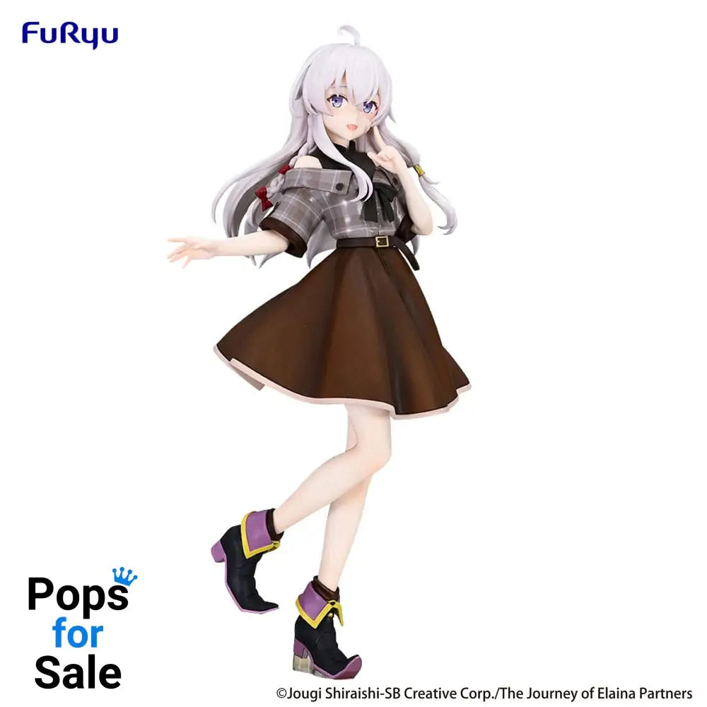 Wandering Witch: The Journey of Elaina Trio-Try-iT PVC Statue Elaina Brown Outfit Ver. 22 cm Statues