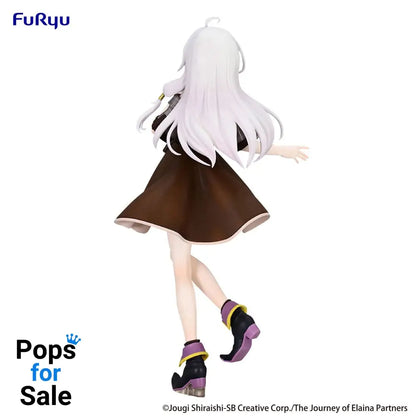 Wandering Witch: The Journey of Elaina Trio-Try-iT PVC Statue Elaina Brown Outfit Ver. 22 cm