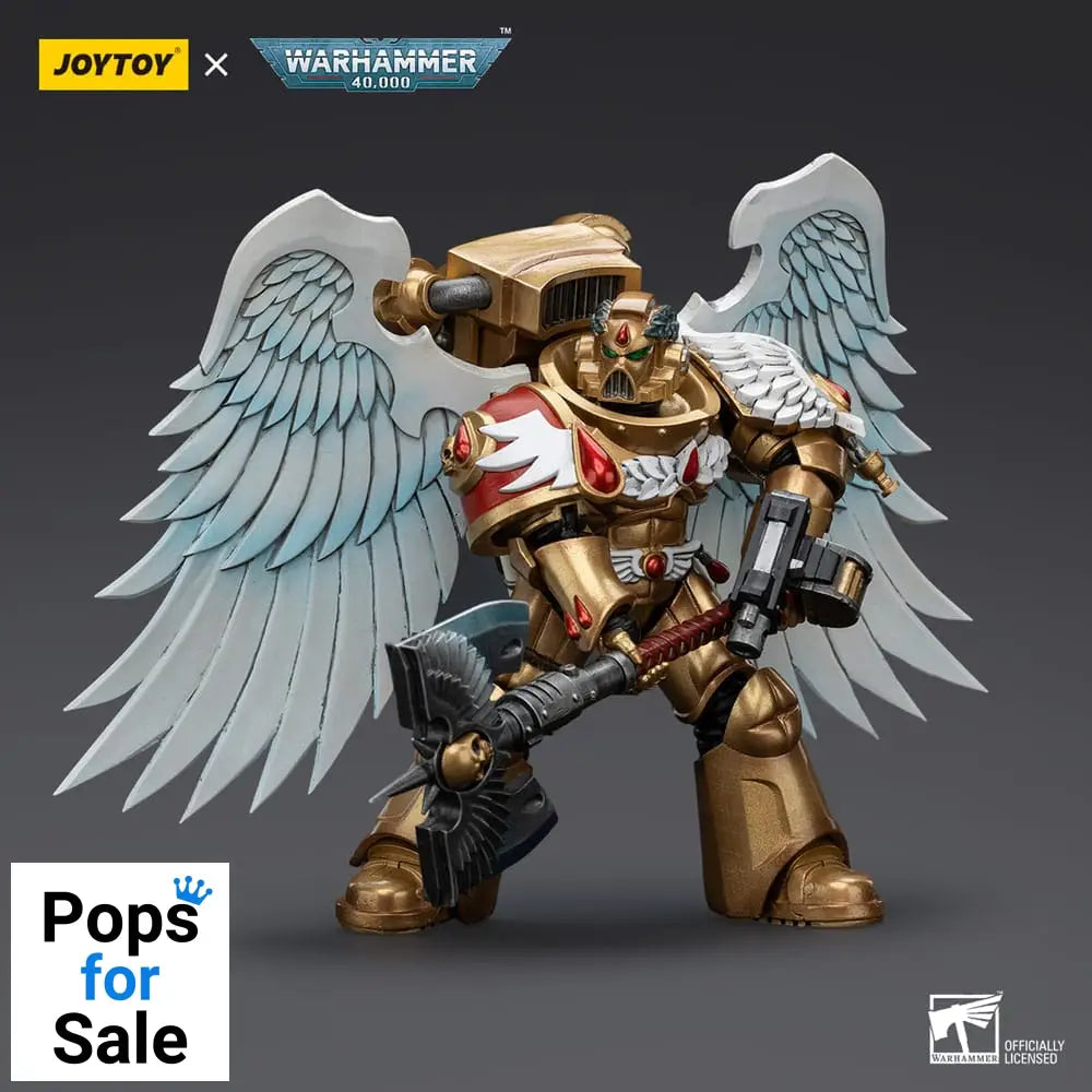 Warhammer 40,000 Action Figure 1/18 Blood Angels Sanguinary Guard with Encarmine Axe 12 cm