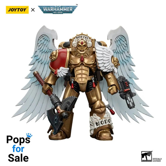 Warhammer 40,000 Action Figure 1/18 Blood Angels Sanguinary Guard with Encarmine Axe and Inferno Pistol 12 cm Action