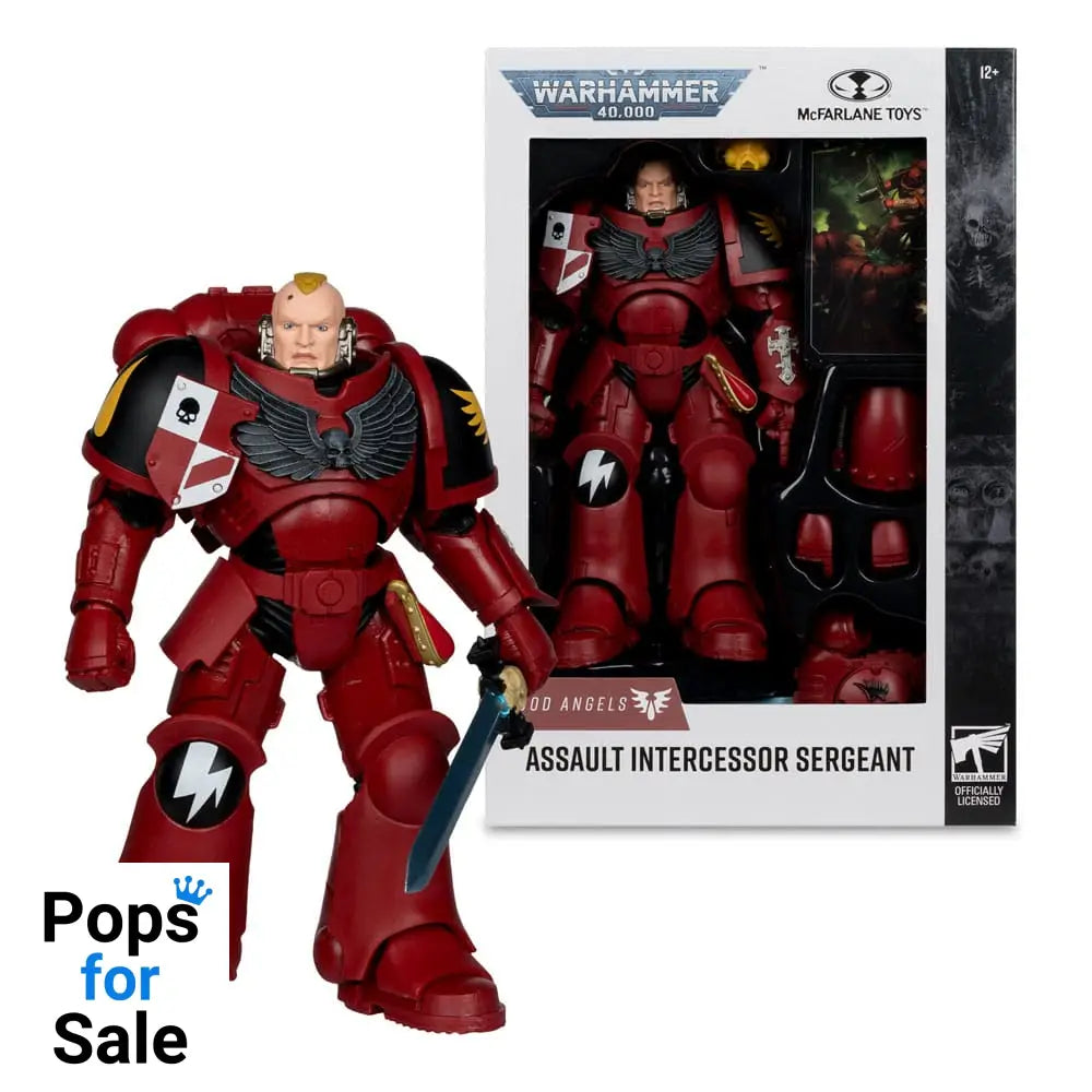 Warhammer 40,000 Action Figure Assault Intercessor Sergeant (Blood Angel) 18 cm Action figures
