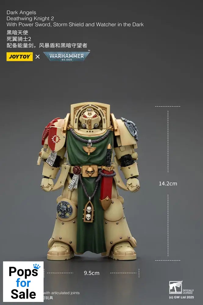 Warhammer 40,000 Action Figure Dark Angels Deathwing Knight 2 14 cm