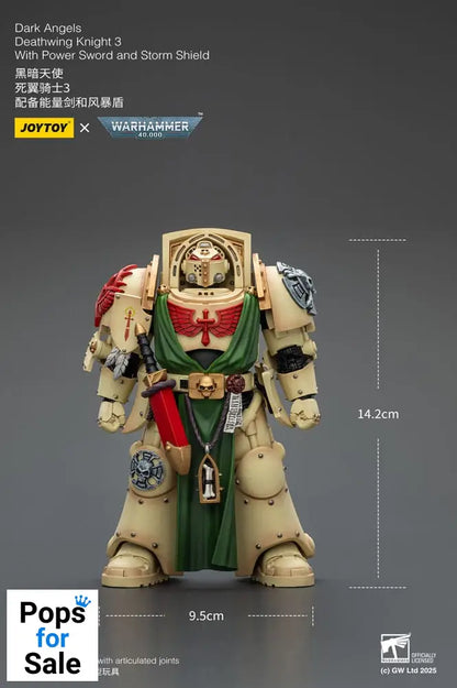 Warhammer 40,000 Action Figure Dark Angels Deathwing Knight 3 14 cm