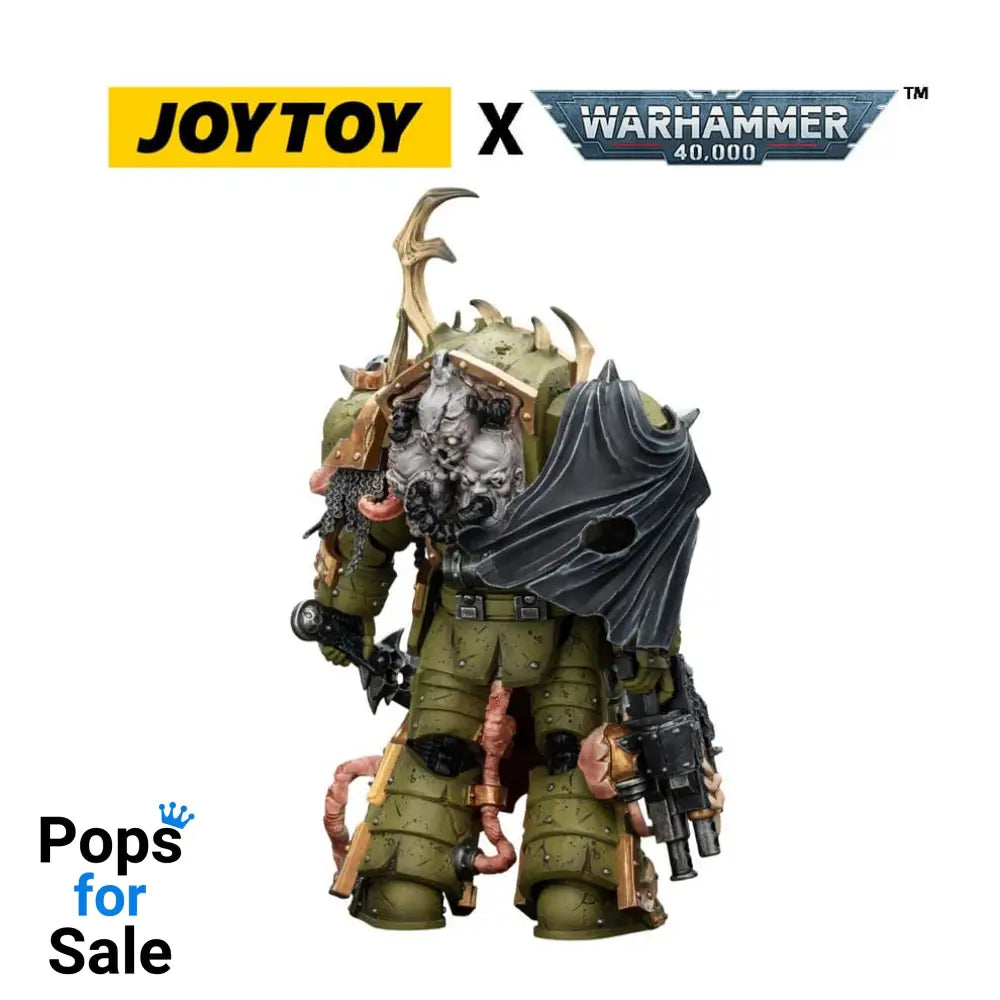 Warhammer 40,000 Action Figure Death Guard Blightlord Terminator 3 with Combi-bolter and Bubotic Blade 14 cm